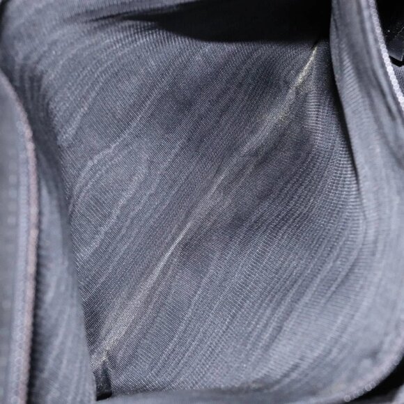 GUCCI Shoulder Bag Suede Black Gold Auth bs28638 - Picture 13 of 16